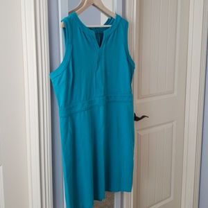 Sleeveless ponte dress